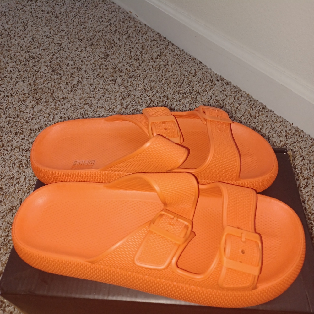 SHEIN Orange Sandals